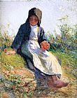 Edward Henry Potthast Famous Paintings - Sunshine